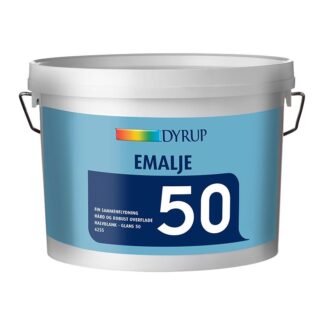 DYRUP Emalje Glans 50 2.5 Liter - Hvid (800)