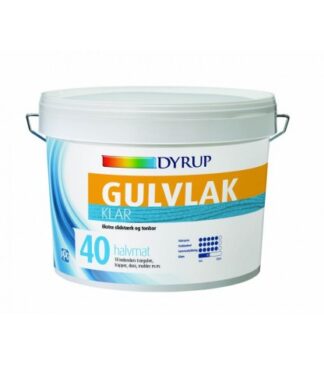 Dyrup Gulvlak tonebar 0,75 L 40 Halvmat - Dyrup