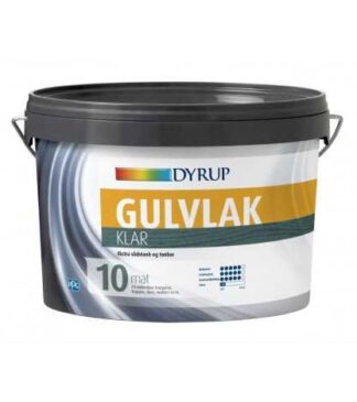 Dyrup Gulvlak tonebar 4,5 L 10 Mat - Dyrup