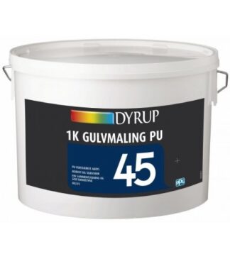 Dyrup Gulvmaling 1K PU 4,5 L hvid - Dyrup