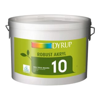 DYRUP Vægmaling Robust Akryl Glans 10 - 9 liter - Base 10