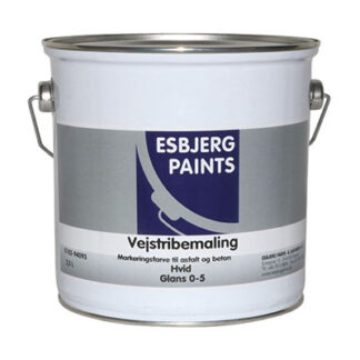 Vejstribemaling - 2,5 ltr. - Esbjerg paints