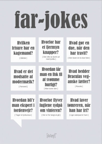 Far - Jokes-A3 - Dialægt