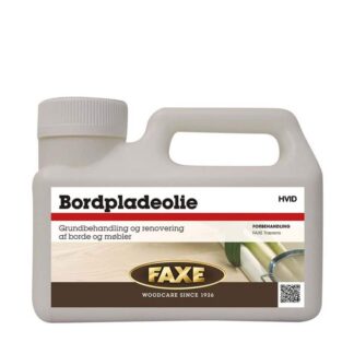 FAXE Bordpladeolie Hvid 0,5 Liter