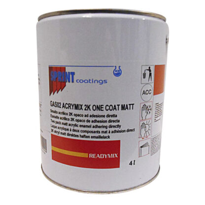 Acrylmix 2k One Coat Matt 4 ltr. 16 ltr.