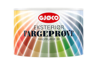 Gjøco farveprøve udendørs - 0,5 ltr. - Gjøco