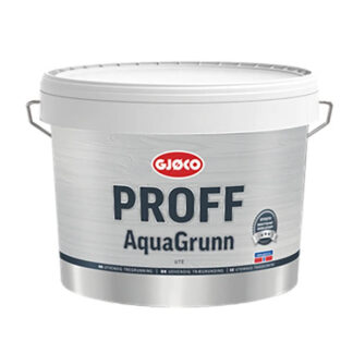 Gjøco proff aquagrunder - hvid pigmenter... 3 liter - Gjøco