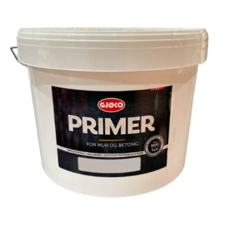 Gjøco Murfärg primer - primer til puds, ... 9 liter - Gjøco