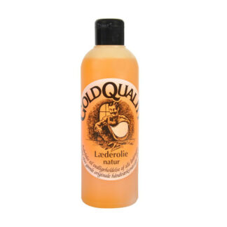 Gold Quality læderolie - Natur - 250 ml. - Goldquality