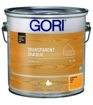 Gori 109 lærketræ olie 2,5 L - GORI