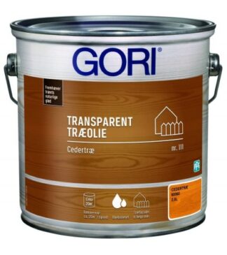 Gori 111 cedertræ olie 2,5 L - GORI