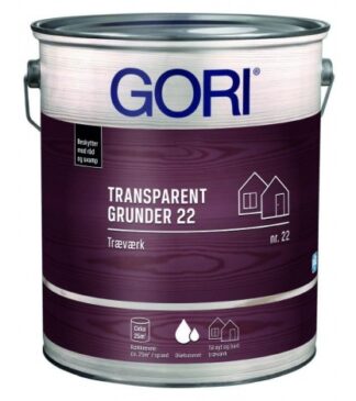 Gori 22 transparent grunder olie 5 L - GORI