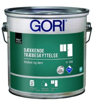 Gori 608 dækkende vinduesmling Ral 9010 0,75 L - GORI