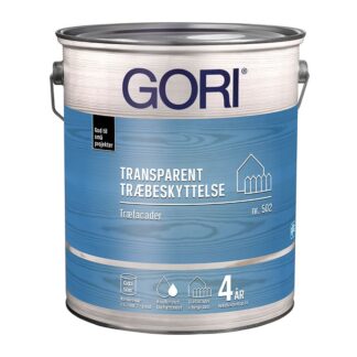 GORI Transparent Træbeskyttelse Træfacader 502 5 Liter - Teak