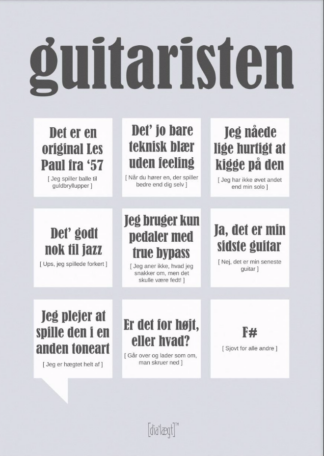 Guitaristen-50 x 70 - Dialægt