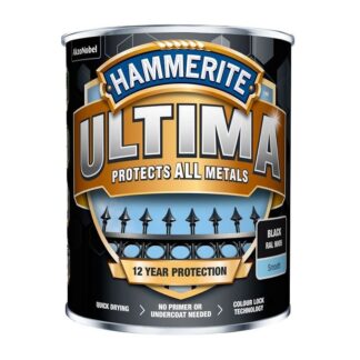 Hammerite Ultima - 750 ml.  Antrasit grå (Ral 7016) - Hammerite