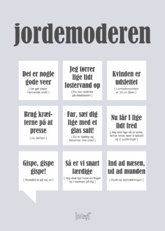 Jordemoderen-50 x 70 - Dialægt