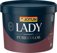 Jotun Lady Pure Color 4.5L MØRKE FARVER / Begrænset Antal - 4.5 L - Jotun