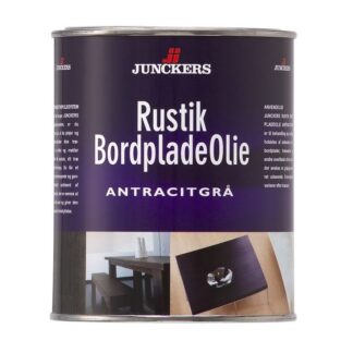 Junckers Rustik Bordpladeolie Antracit 3/4 Liter