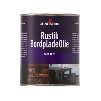 Junckers Rustik Bordpladeolie Sort 3/4 Liter