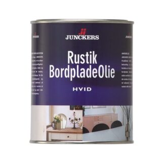 Junckers Rustik Bordpladeolie Hvid 3/4 Liter