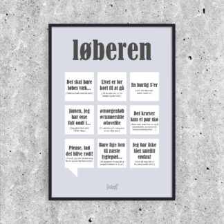 Løberen - Dialægt