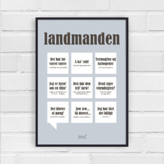 Landmanden - Dialægt