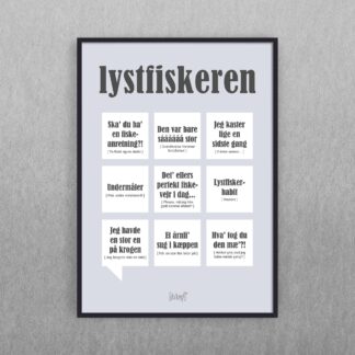 Lystfiskeren - Dialægt