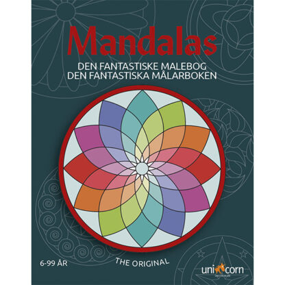 Mandalas malebog - Den fantastiske maleb... - Unicorn