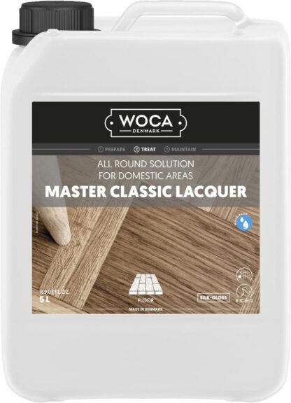 Woca Master Classic klarlak - 5 ltr. - Woca