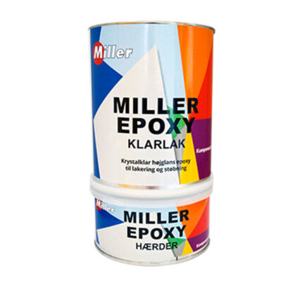 Miller 2k epoxyklarlak - støbning optil ... - HC Farver