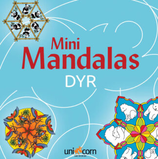 Mandalas mini malebog - Dyr - Unicorn