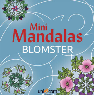 Mandalas mini malebog - Blomster - Unicorn