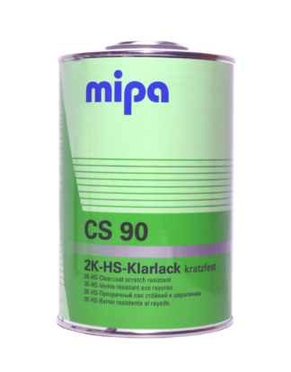 Mipa 2K HS Klarlak - Ridsefast - 0,5 L - MIPA
