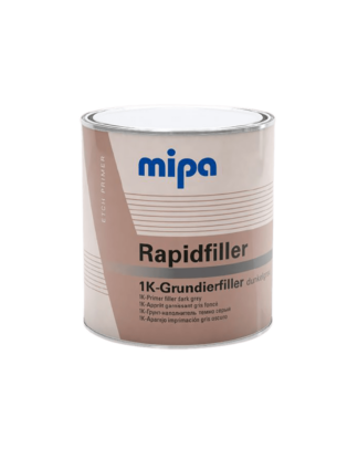 Mipa 1K Rapidfiller, Mørkegrå - MIPA