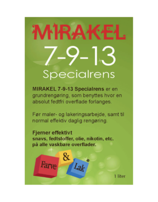 Mirakel 7-9-13 Specialrens - Miller