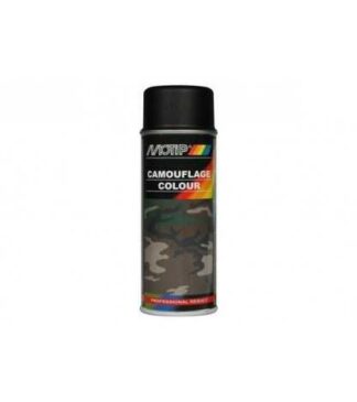 Motip Camouflage Spray Ral 9021 Sort - Motip