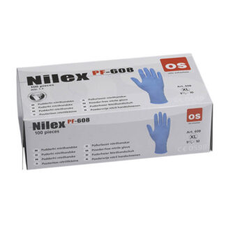 Nilex 608 PF nitrigelhandsker - 100 stk.... XXL - Otto Schachner