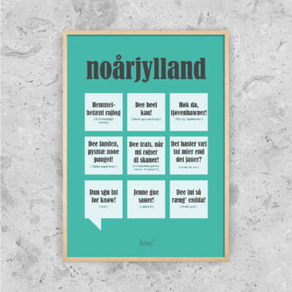 Noårjylland - Dialægt