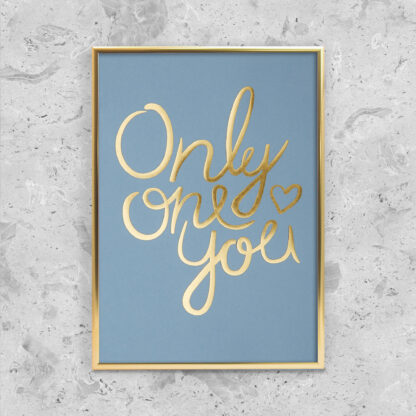 ONLY ONE YOU - NEW BLUE - I LOVE MY TYPE