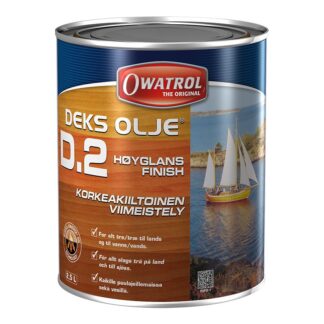 Owatrol Deks Mættende Træolie D.2, 1 Liter