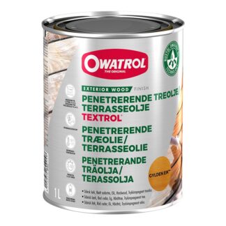 Owatrol Textrol Træolie Til Altan og Terrasse - Naturgrå