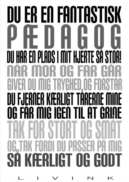 PÆDAGOG-A4 - Livink