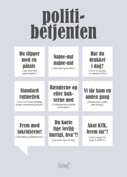 Politibetjenten-50 x 70 - Dialægt