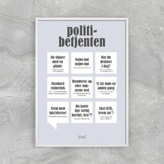 Politibetjenten - Dialægt