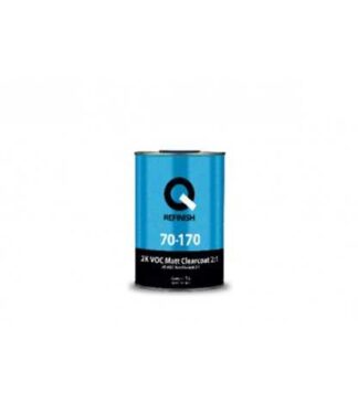 Q 2K VOC Matt Clear Coat 1ltr - Q-Refinish