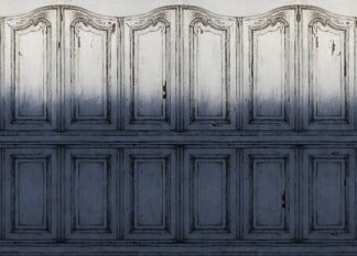 Parisian Panels, Dip Dye Blue - Rebel Walls