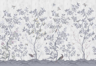 Chinoiserie Chic - Pearl Gray - Rebel Walls