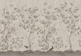 Chinoiserie Chic - Powder Beige - Rebel Walls