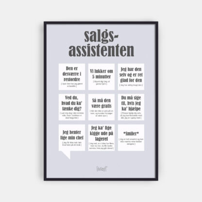 Salgsassistenten - Dialægt